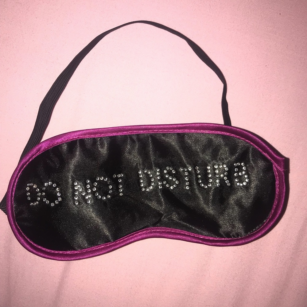Do Not Disturb Sleeping Mask